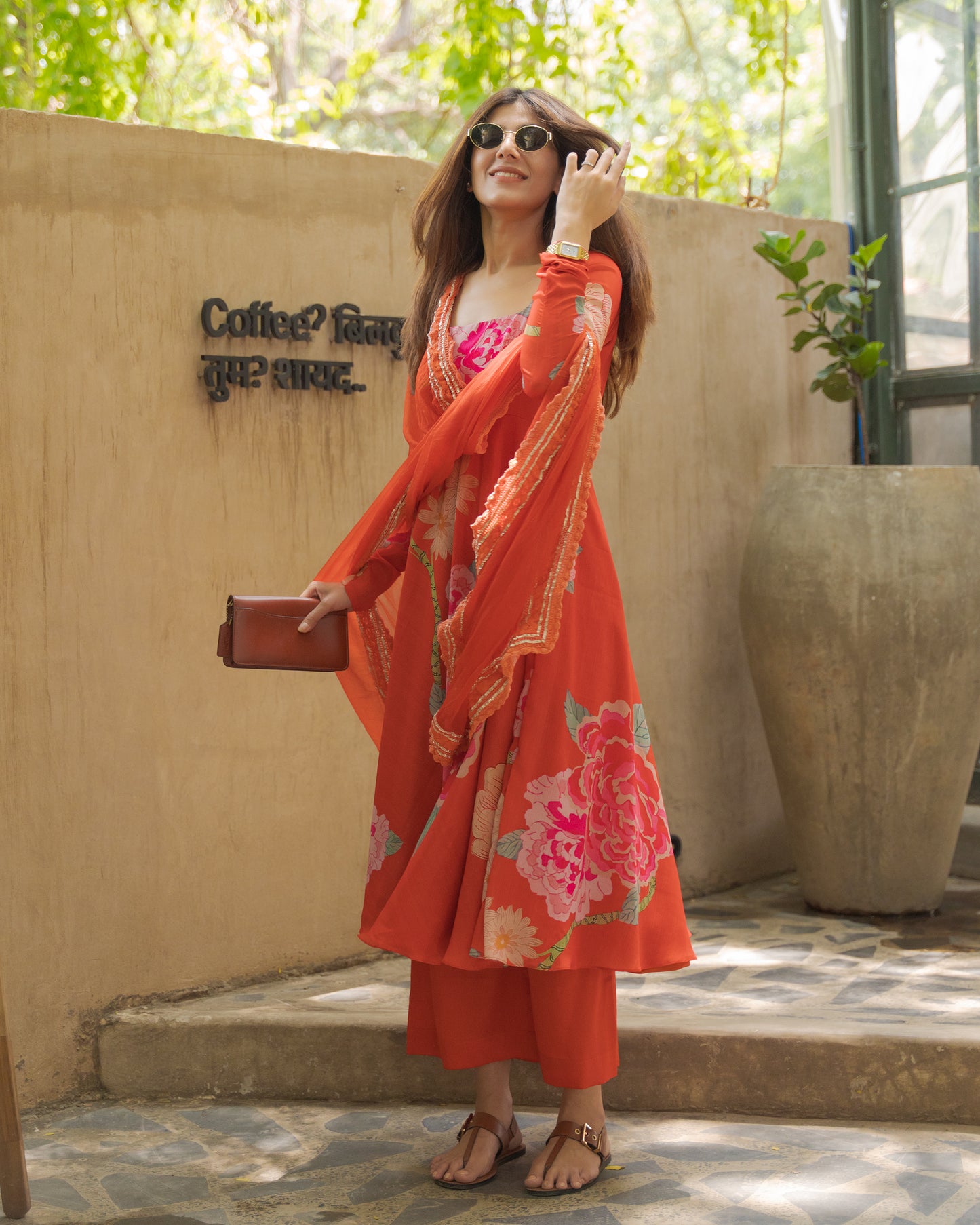 Orange Talia Set