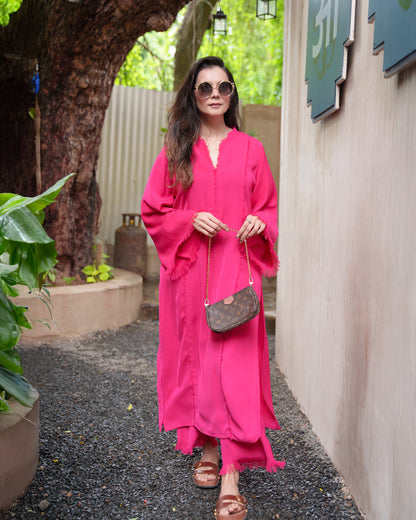 Hot Pink Lay-yin Set
